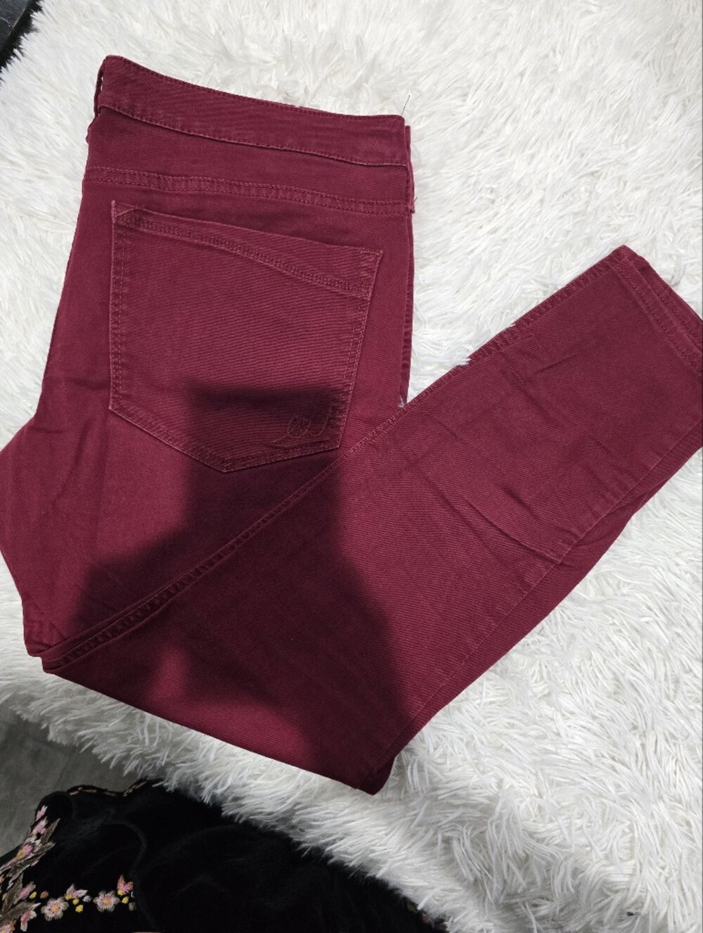 Express Women's Skinny Jeans in Wine
